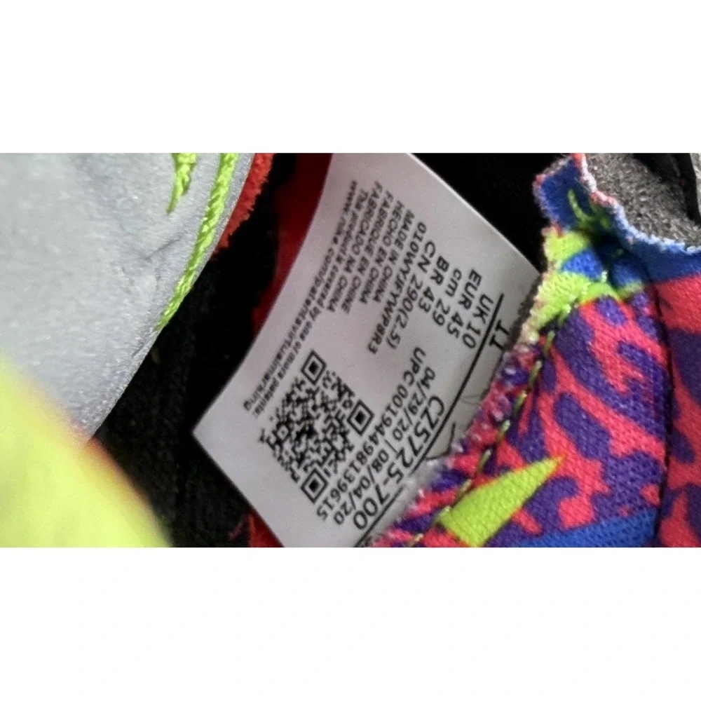 Air Jordan 5 Retro 'What the' SE Solar Orange CZ5725-700 Suede Size 11 CLEAN!!